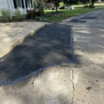 Raised Driveway to Meet New Staircase. Concord Ohio