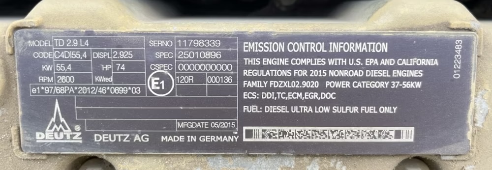 2016 Genie GTH-636 - Image 5