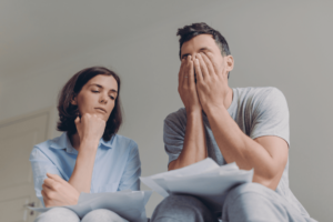 couple stressed by probate process