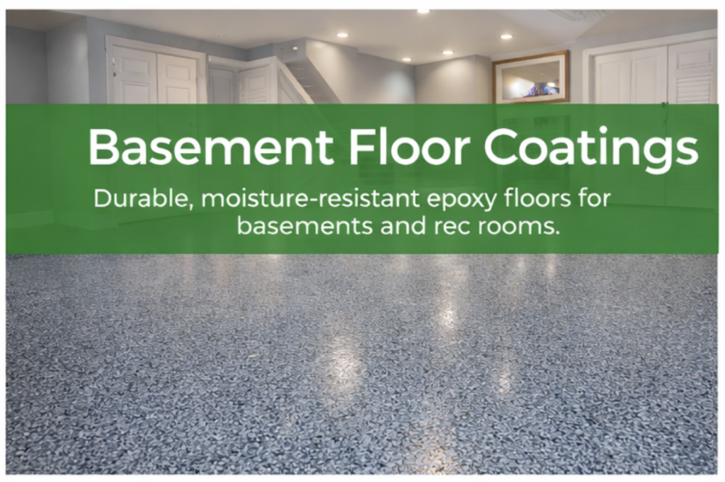 Basement Epoxy Floor Installer