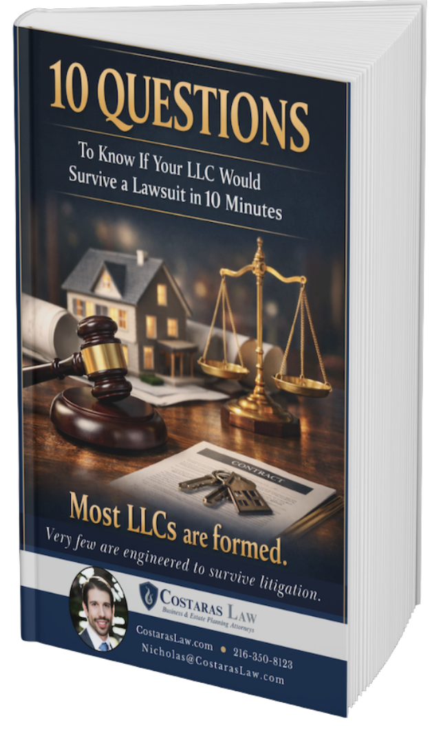 Ohio Real Estate LLC Protection Guide - Cover Ebook