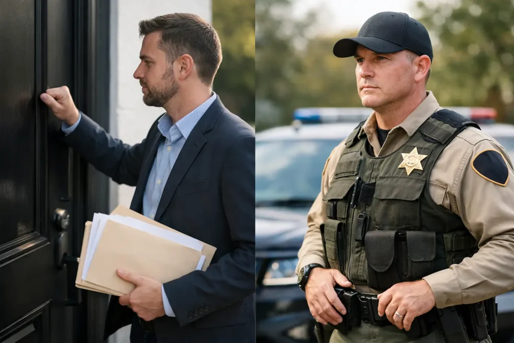 Process Server vs Sheriff: What to Choose