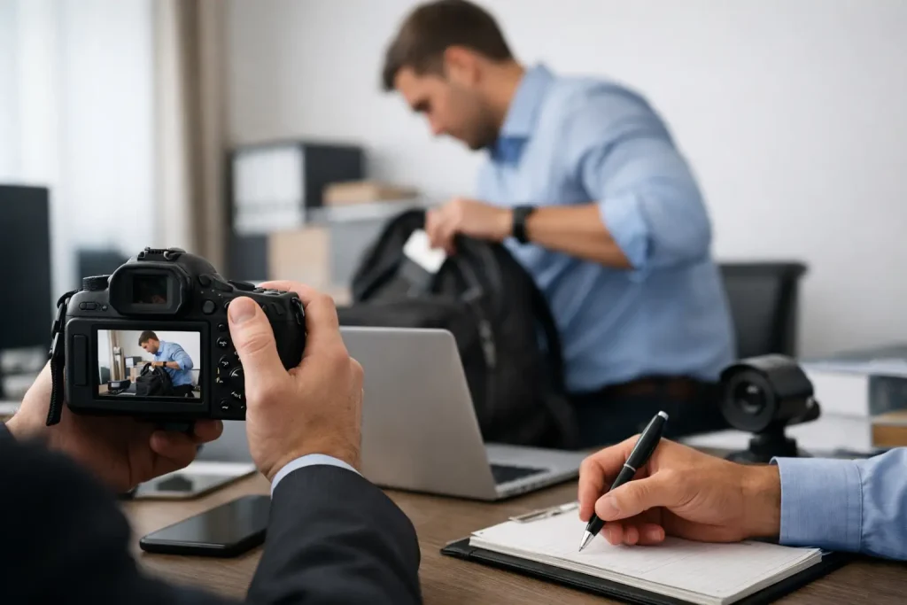 How to Document Suspicious Employee Theft