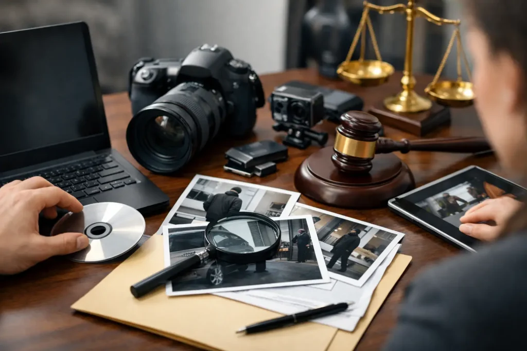 How to Prepare Surveillance Evidence for Court