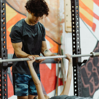 exercise barbell bench press