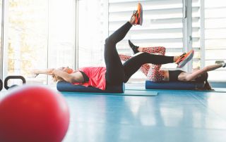 halloween workout: deadbug exercises