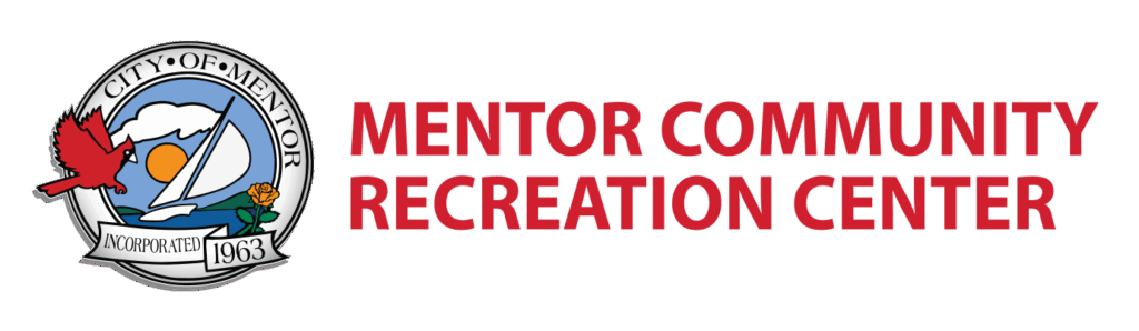 logo for the city of mentor community recreation center