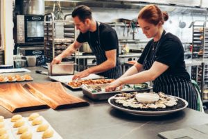 Restaurant kitchen