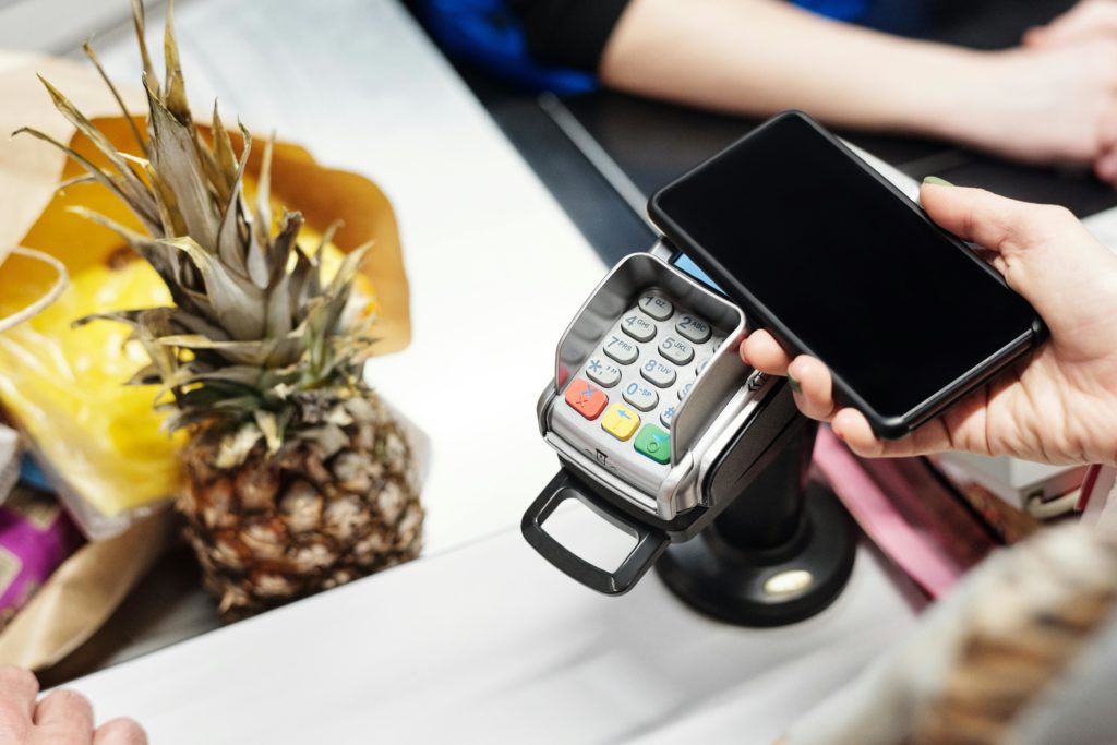 Phone tapping to pay
