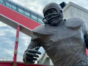 Cleveland browns statue