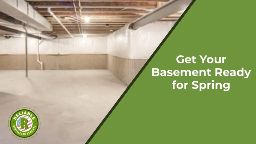 How to Get Your Basement Ready for Spring