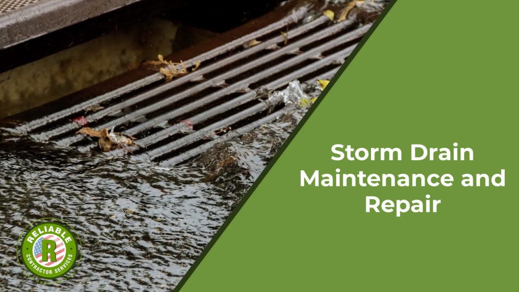 Storm Drain Maintenance and Repair
