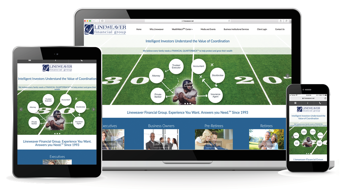 Lineweaver Financial Group Website Launch | Virteom