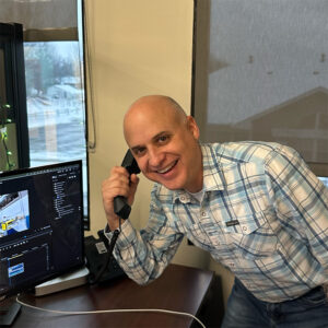 Dan on the Phone